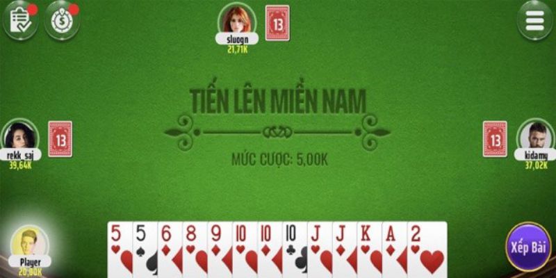 Quy trình chơi Game Bài Tiến Lên Online 789Win